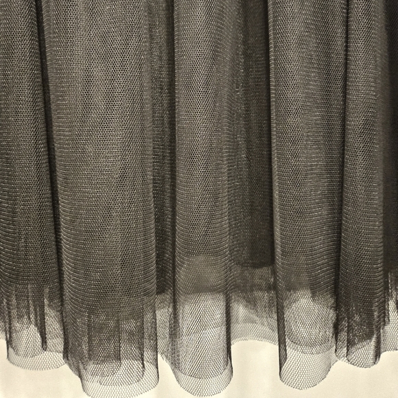 Black Mini Tulle Skirt - Picture 2 of 2